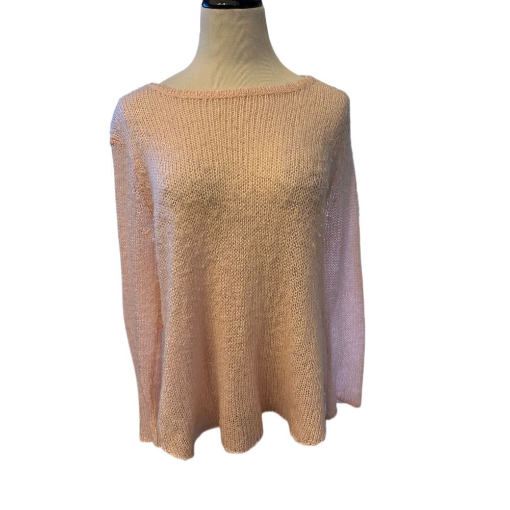 Wooden Ships Pink Mohair Sweater M/L